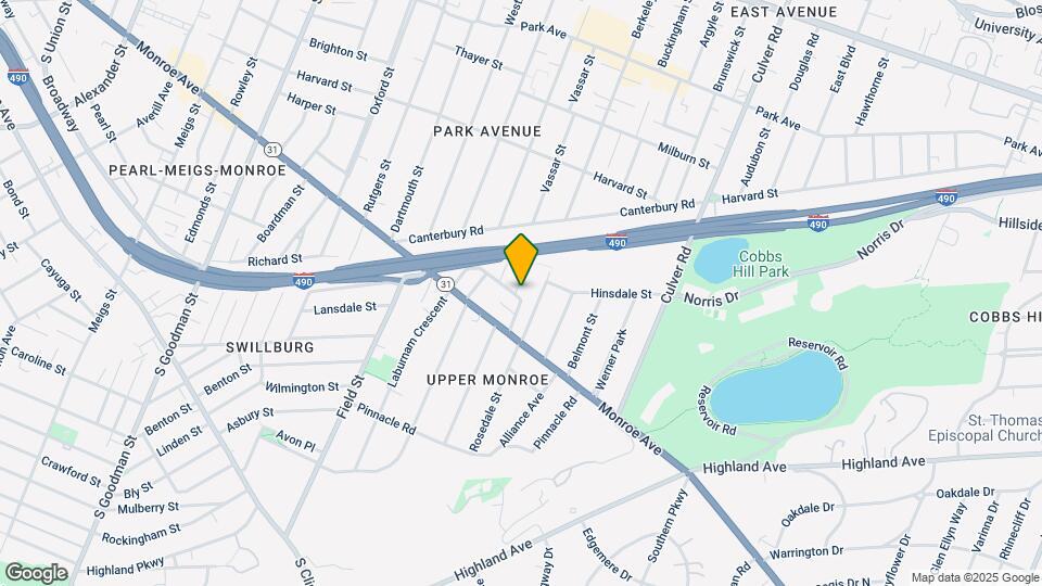 88 Luzerne St Map and Location Details