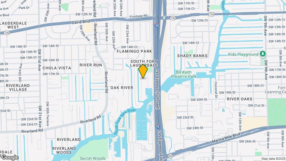 1810 SW 22nd Ave Map and Location Details