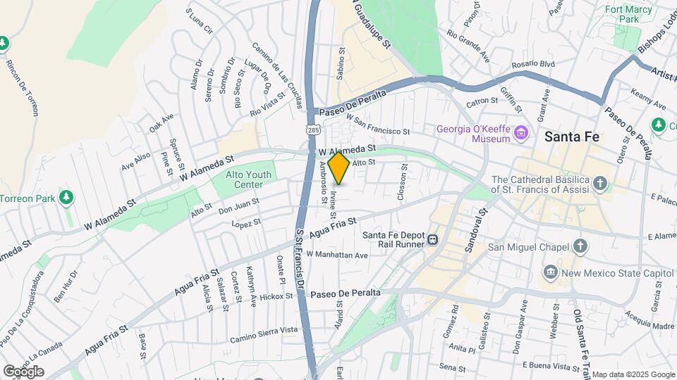 235 Irvine St Map and Location Details