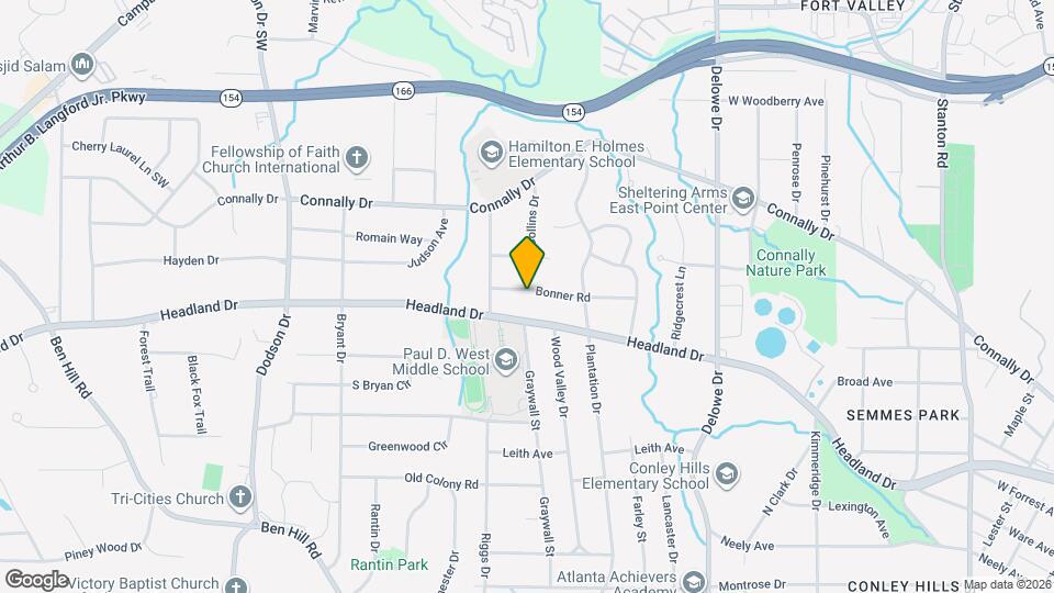 2336 Bonner Rd Map and Location Details