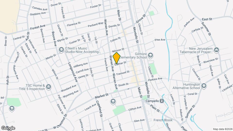 58 Calmar St Map and Location Details