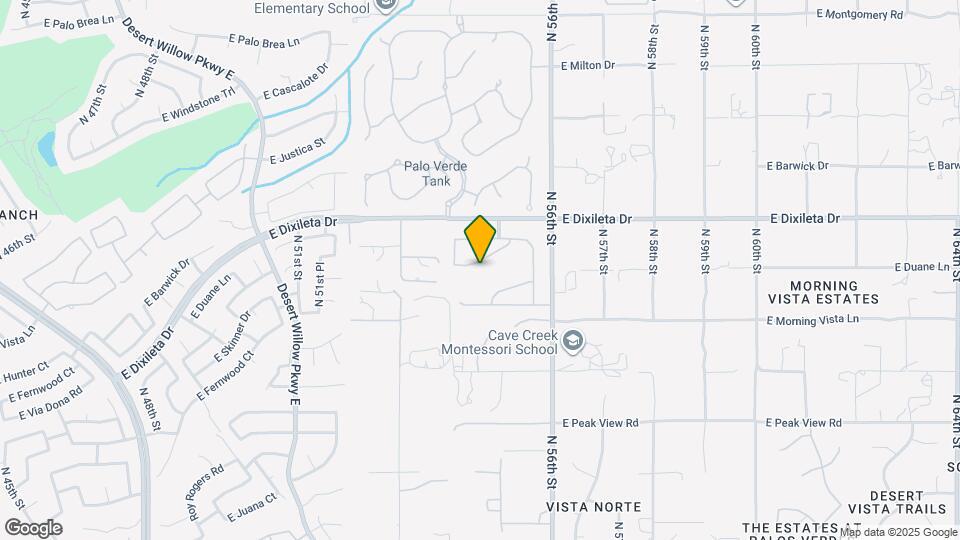 5413 E Juniper Cyn Dr Map and Location Details