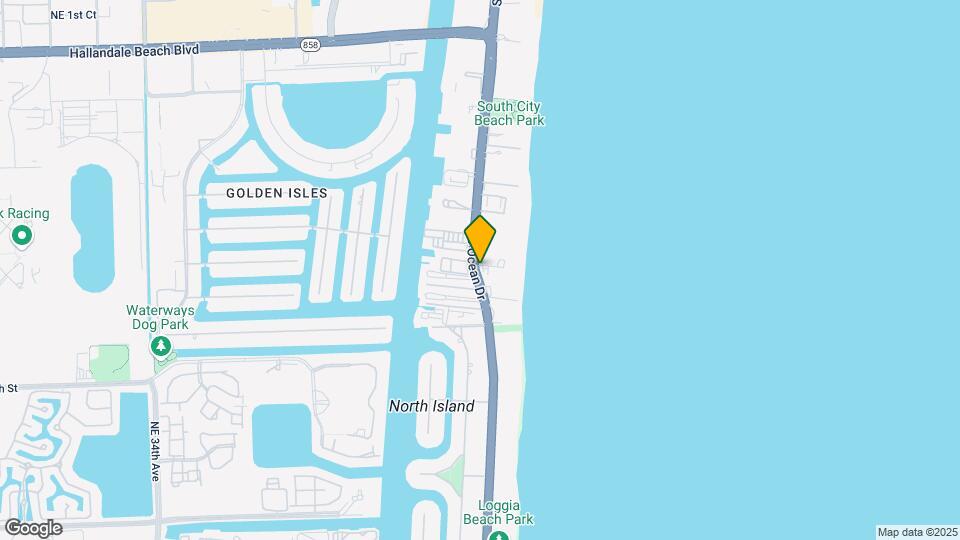2080 S Ocean Dr Mapa y Detalles de la Ubicación
