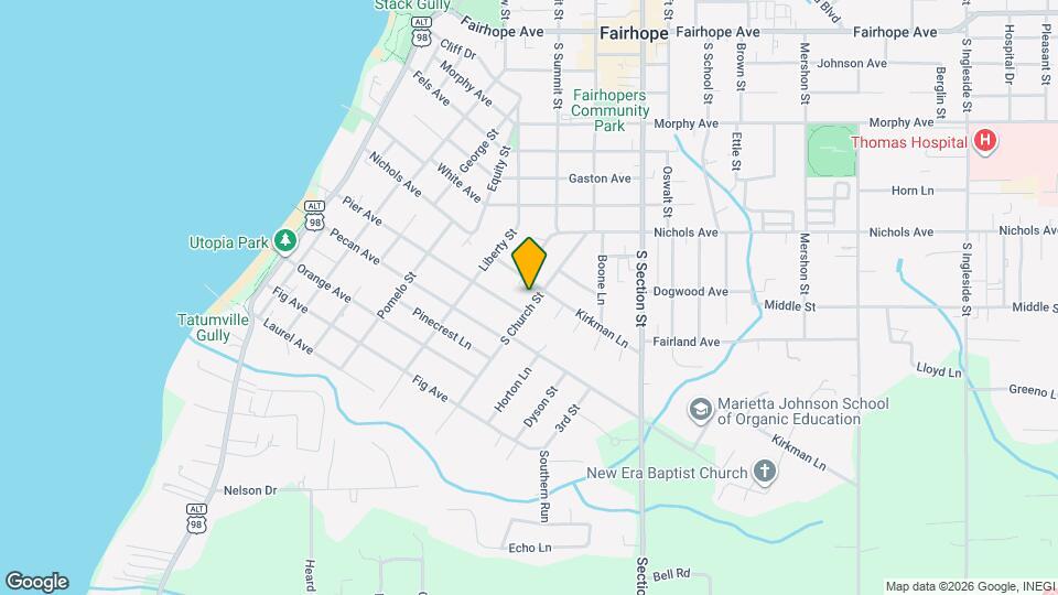 380 S Church St Map and Location Details