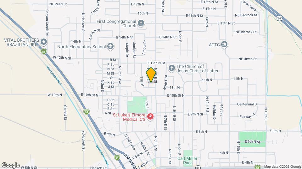 1104 Phelps Dr Map and Location Details