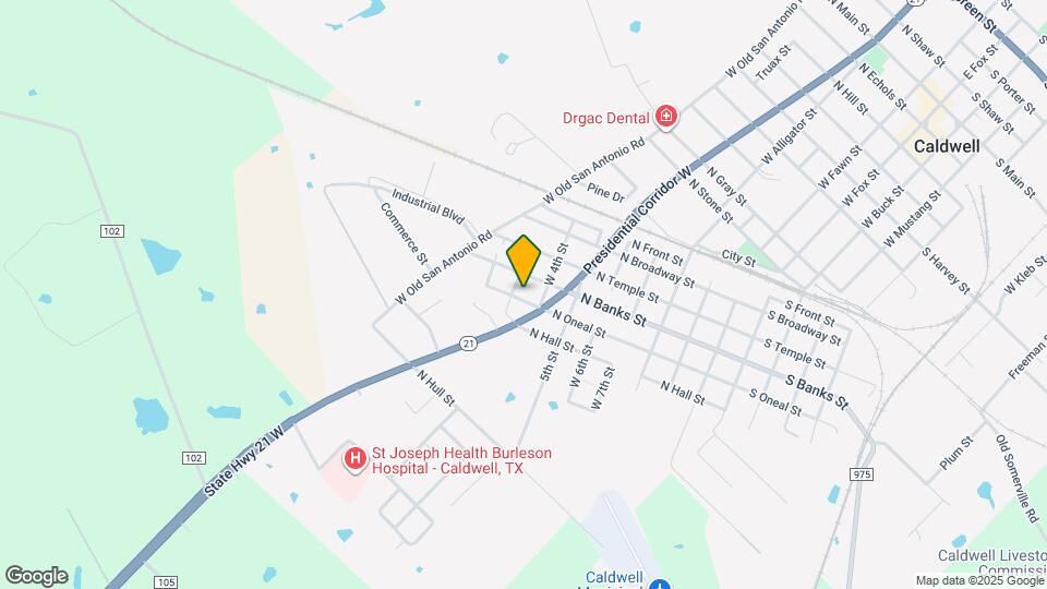 806 N Oneal St Map and Location Details