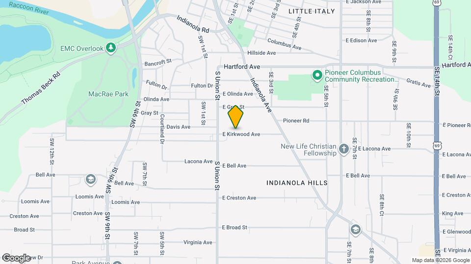 30 E Kirkwood Ave Map and Location Details