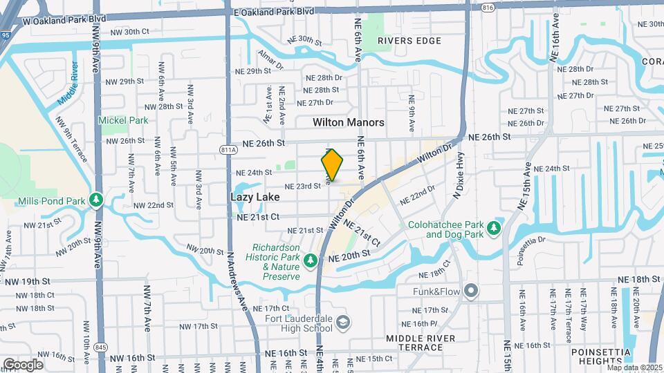 506 NE 23rd St, Unit 506 NE 23rd Street Map and Location Details