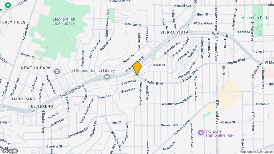 5388 Poplar Blvd Mapa y Detalles de la Ubicación
