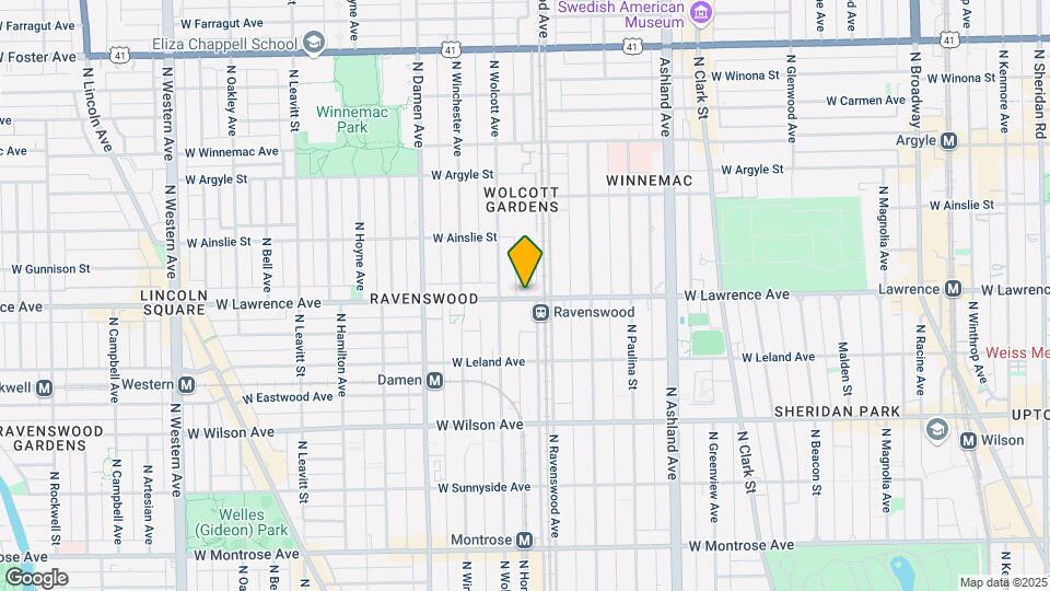 1830 W Lawrence Ave Mapa y Detalles de la Ubicación