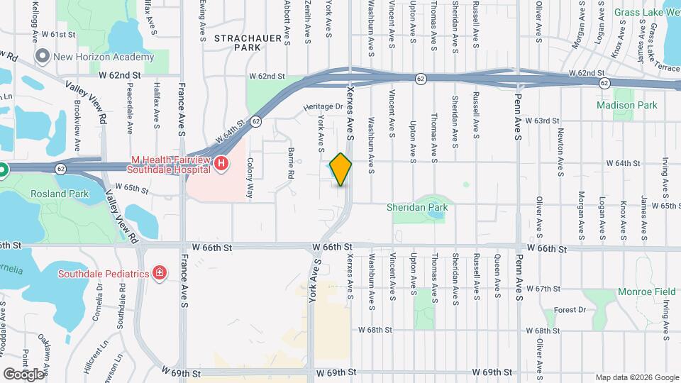 6434 Xerxes Ave S Mapa y Detalles de la Ubicación