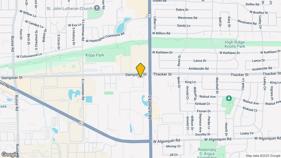 309 Hawthorne Cir Map and Location Details