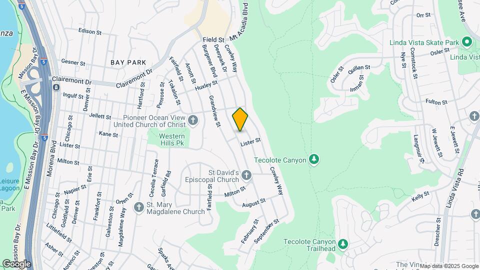 2457 Burgener Blvd Map and Location Details