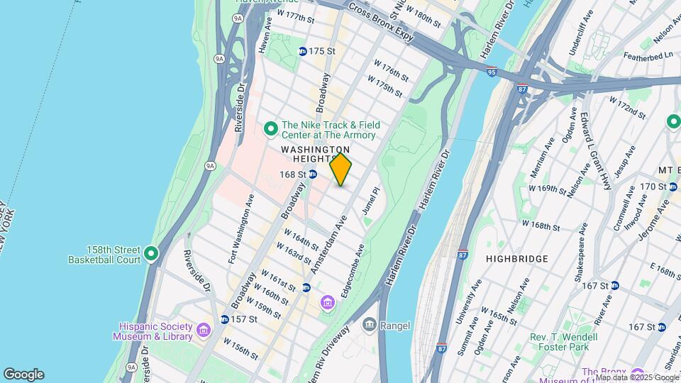 512 W 168th St Map and Location Details
