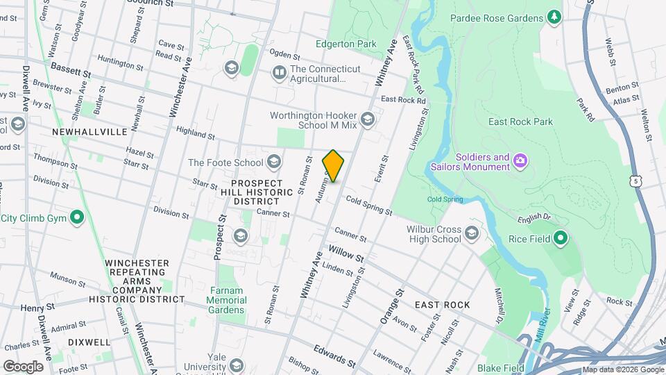 570 Whitney Ave Map and Location Details