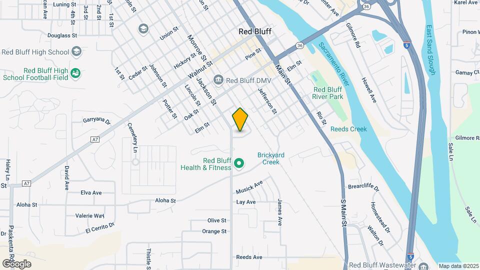 740-750 Ash St Mapa y Detalles de la Ubicación