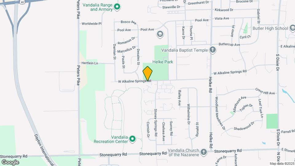 970 W Alkaline Springs Rd Map and Location Details