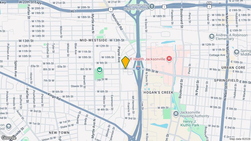 1046 8th St W Map and Location Details