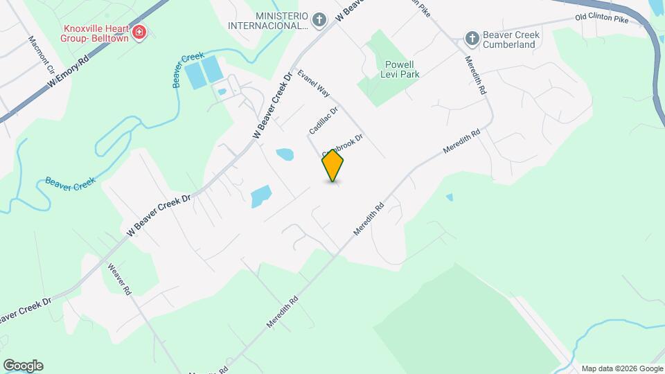 7208 Deville Way Mapa y Detalles de la Ubicación