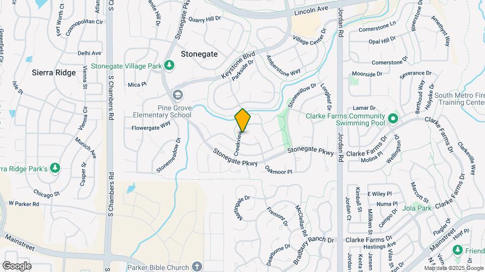 16234 Creekview Dr Map and Location Details