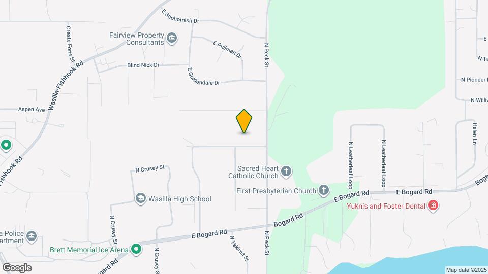 1121 E Dellwood St Map and Location Details