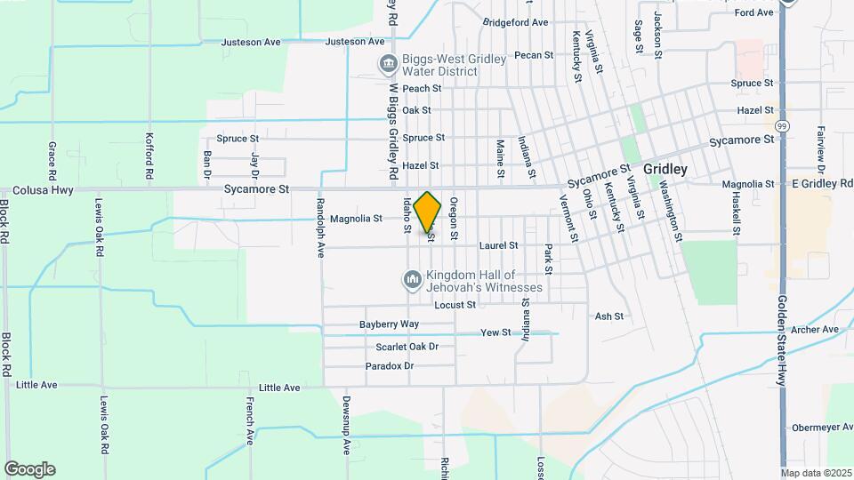335 Nevada St Mapa y Detalles de la Ubicación