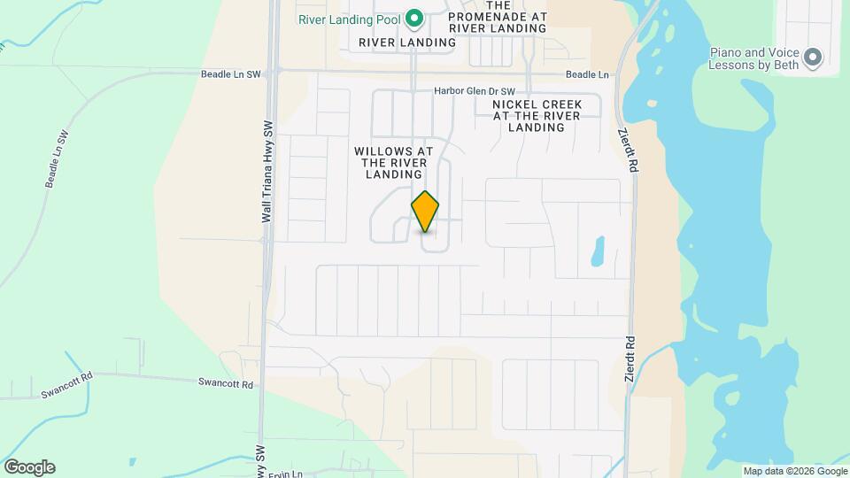 808 Willow Shoals Dr SW Map and Location Details