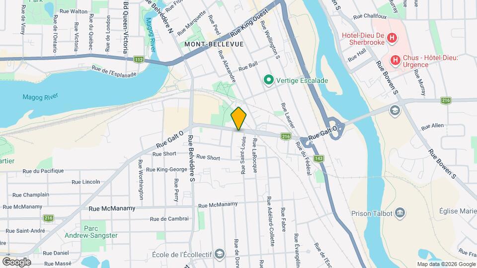 420-436 Galt Rue O Map and Location Details