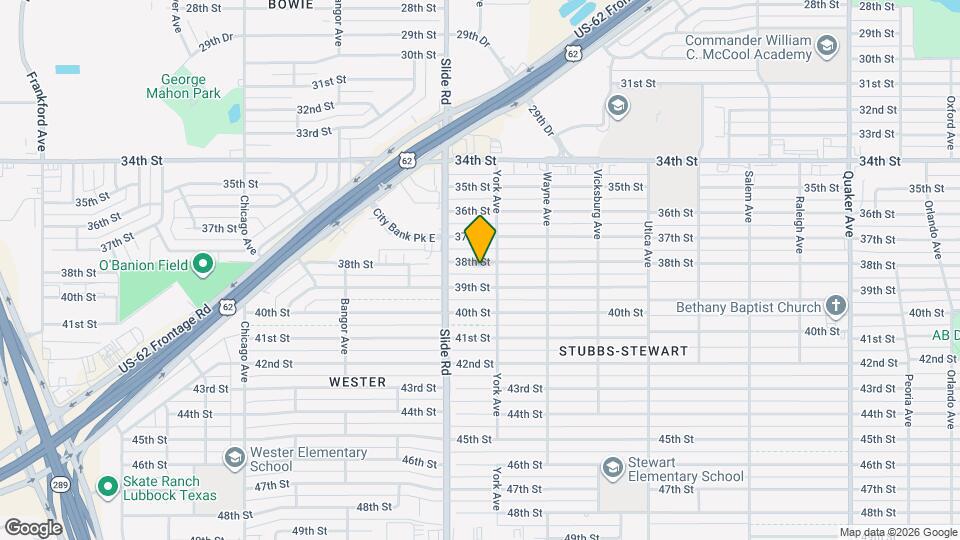 5107 38th St Mapa y Detalles de la Ubicación