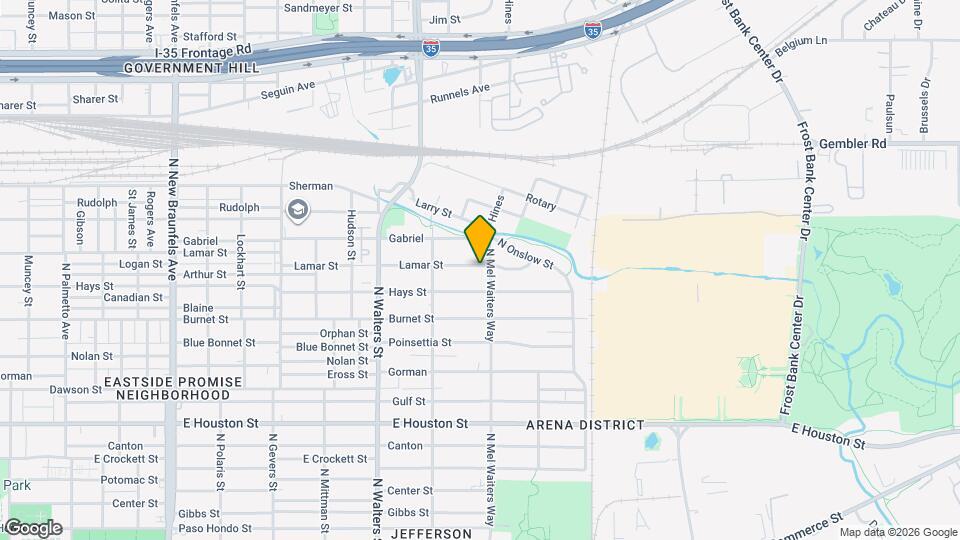 2050 Lamar St Mapa y Detalles de la Ubicación