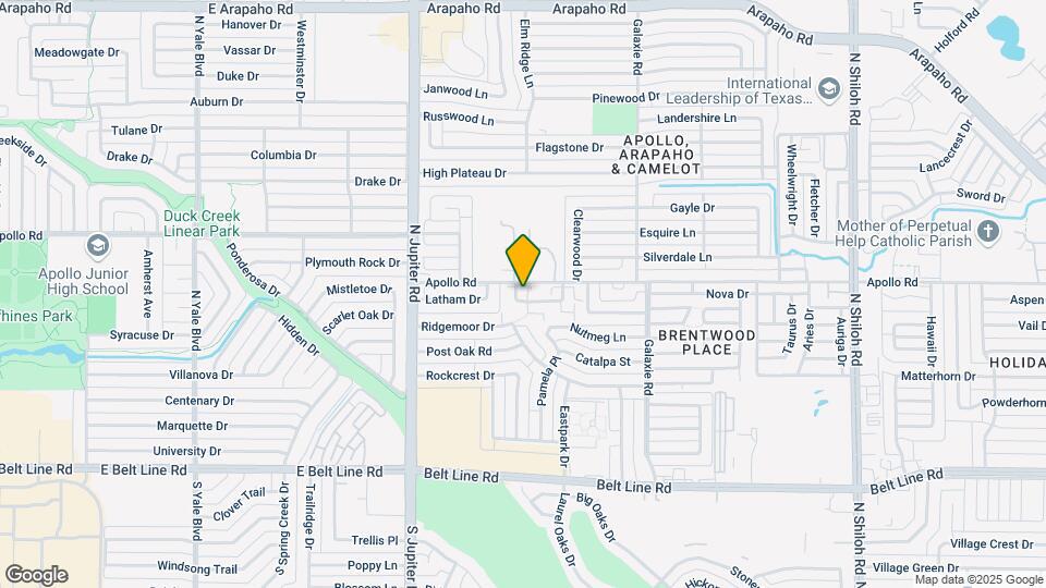 3703 Clubview Dr Map and Location Details