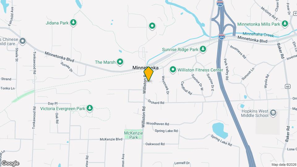 3621 Williston Rd Mapa y Detalles de la Ubicación