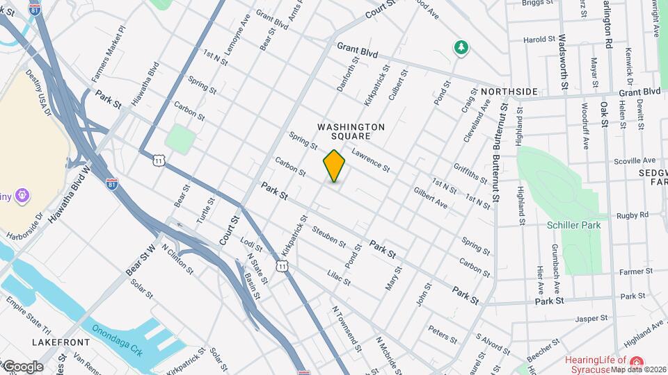 638 Carbon St Mapa y Detalles de la Ubicación