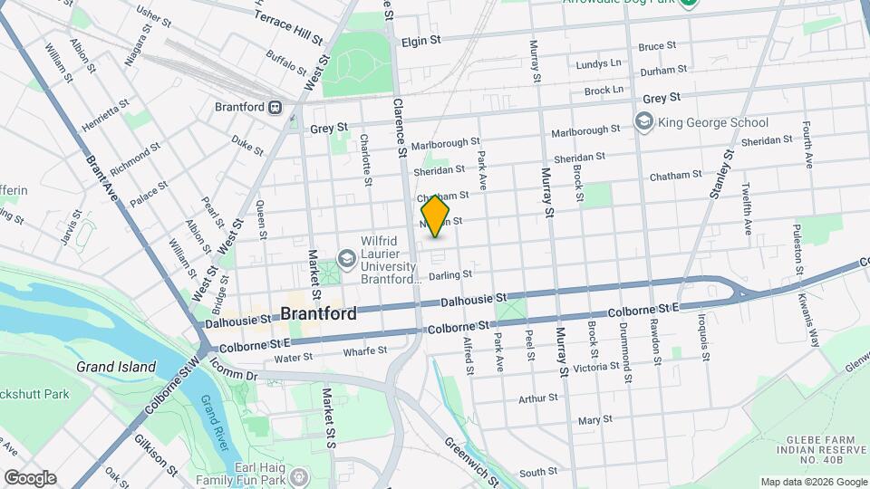 152 Wellington St Map and Location Details