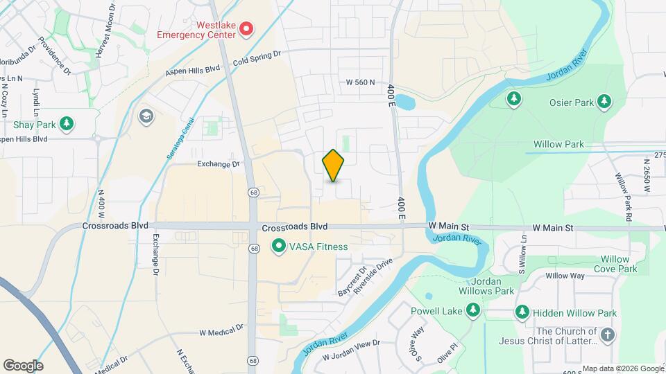 1503 N August Dr Map and Location Details