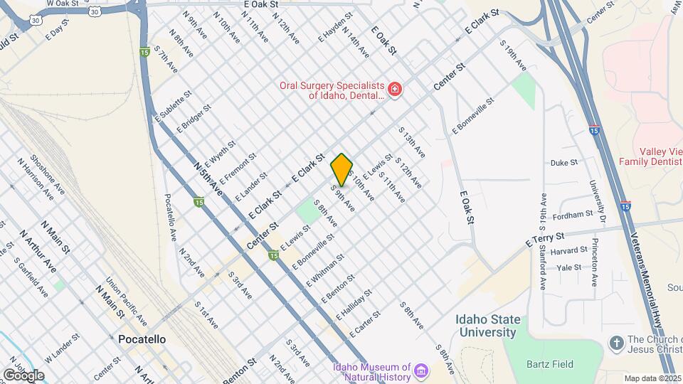 156 S 9th Ave Map and Location Details