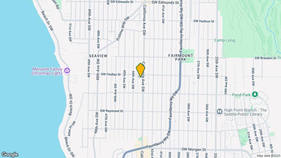 5611 California Ave SW Map and Location Details