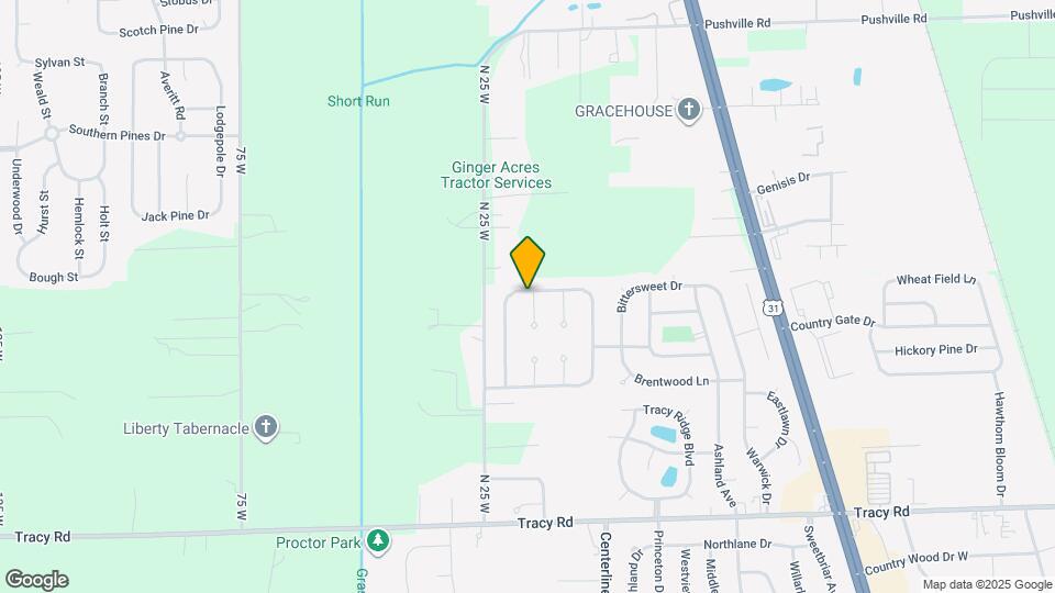 1195 Count Turf Ct Mapa y Detalles de la Ubicación