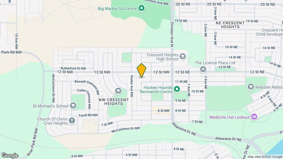 199 Mitchell Crescent NW Map and Location Details