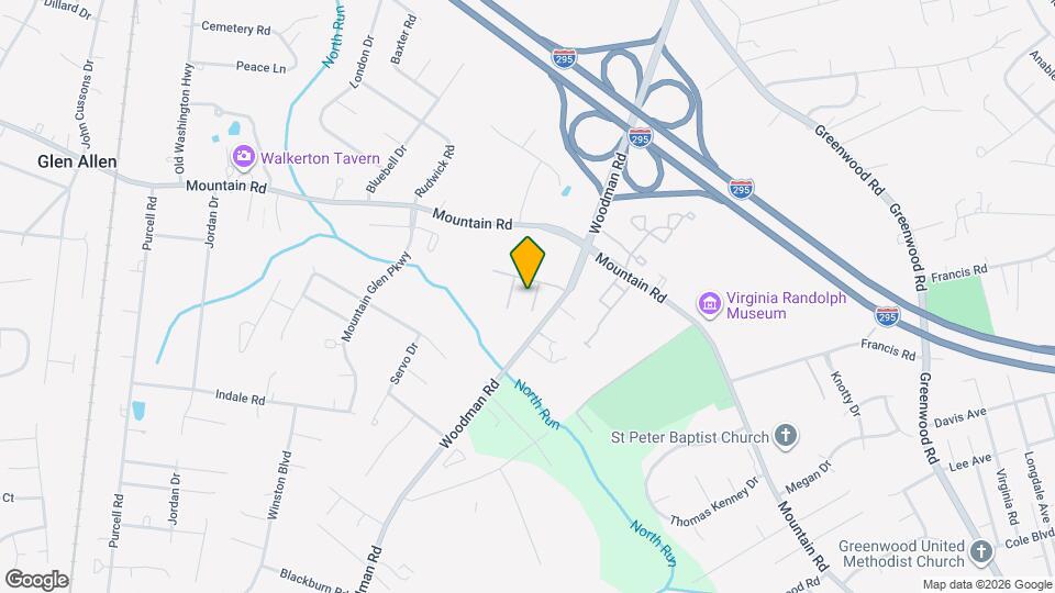 10504 Marions Way Map and Location Details