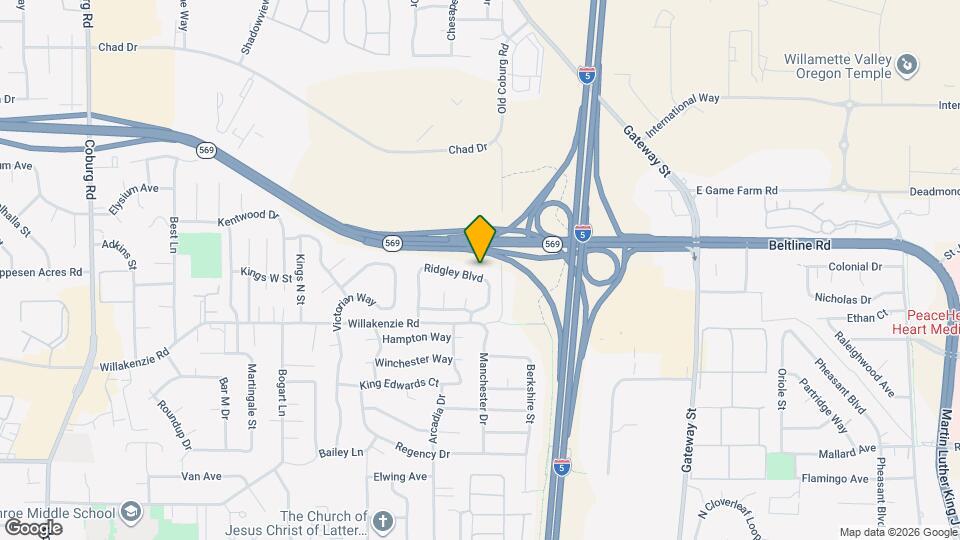 1810 Ridgley Blvd Map and Location Details