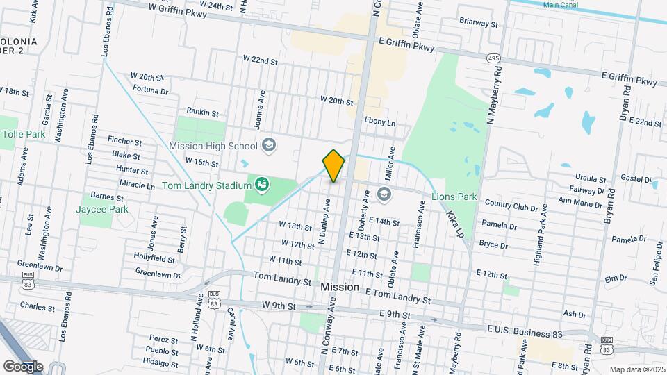 1510 N Dunlap Ave Map and Location Details