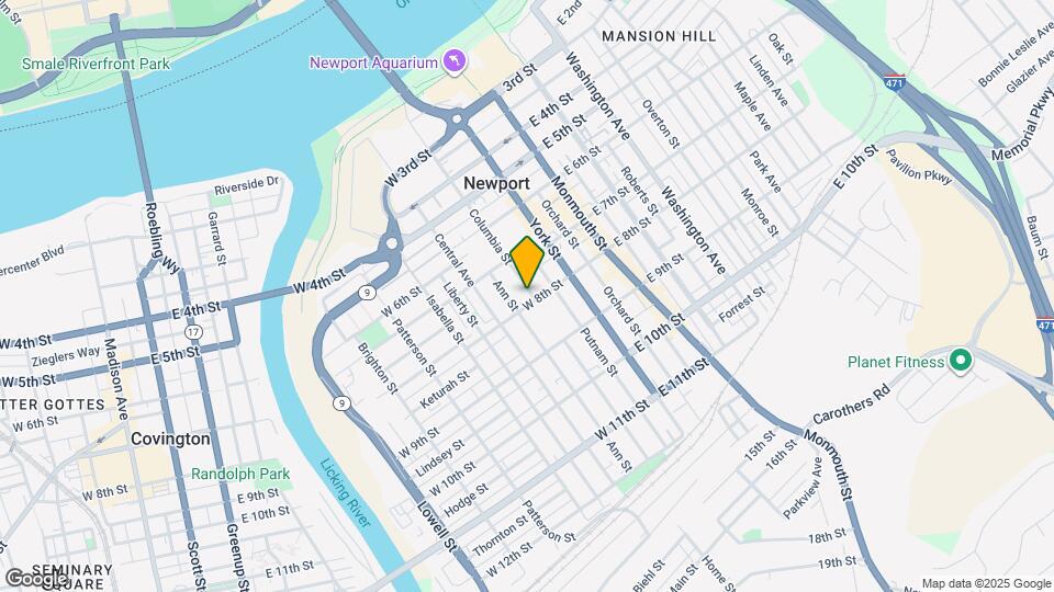 742 Columbia St Mapa y Detalles de la Ubicación