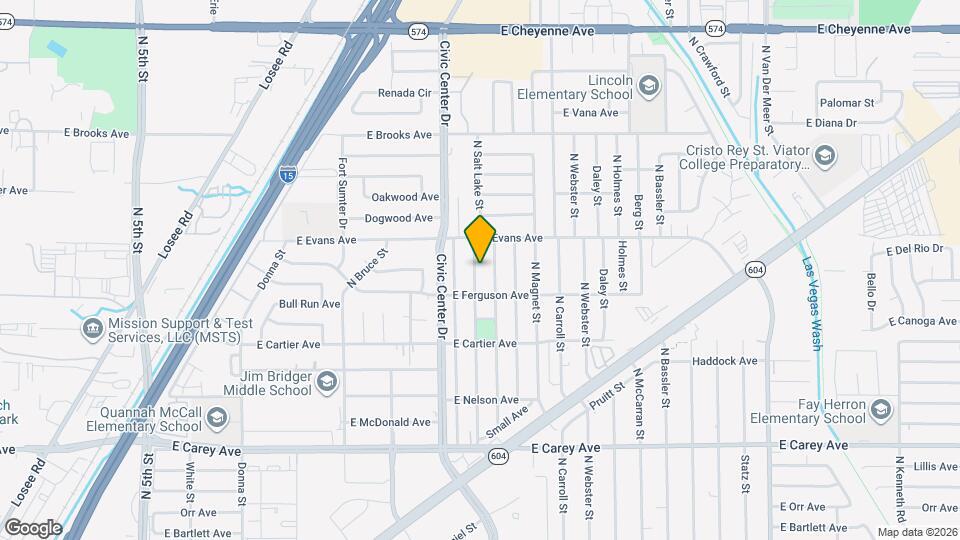 2720 N Salt Lake St Map and Location Details
