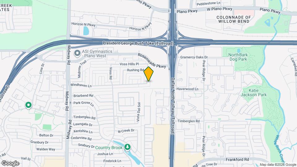 18904 Whitewater Ln Map and Location Details