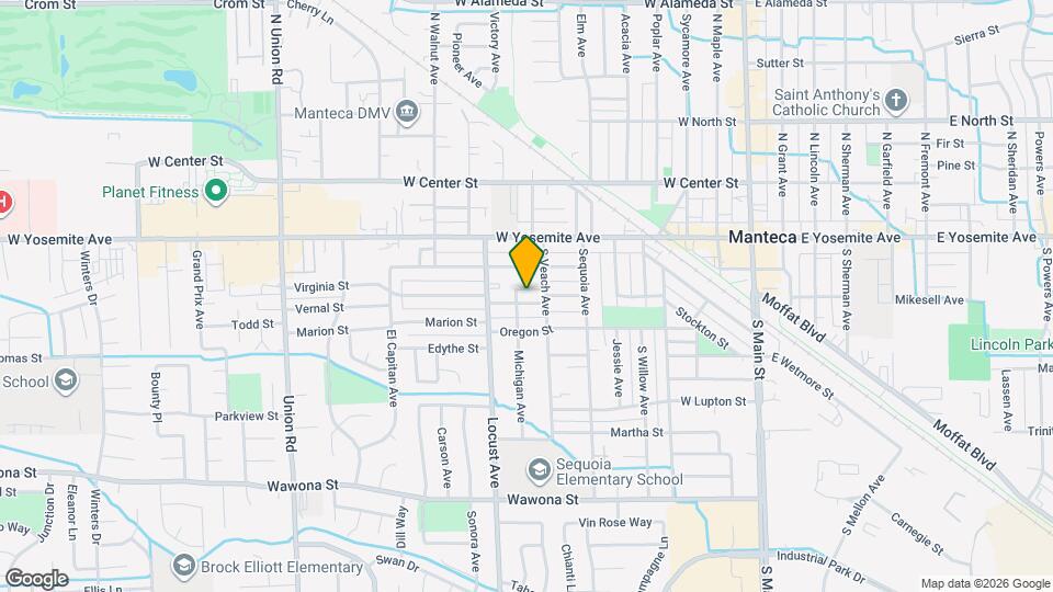 715 Virginia St, Unit B Mapa y Detalles de la Ubicación