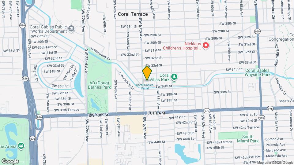 6566 SW 35th St Mapa y Detalles de la Ubicación