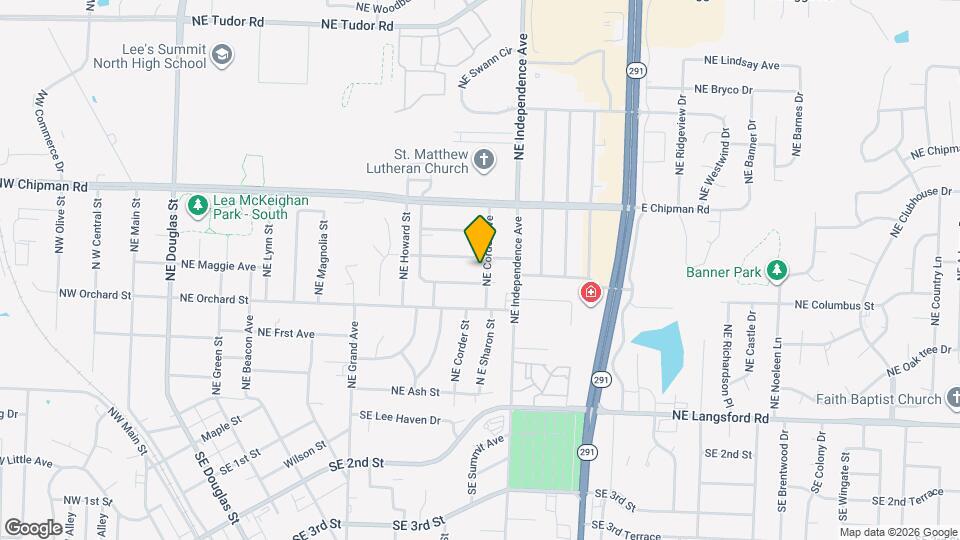 514 NE Corder St Map and Location Details