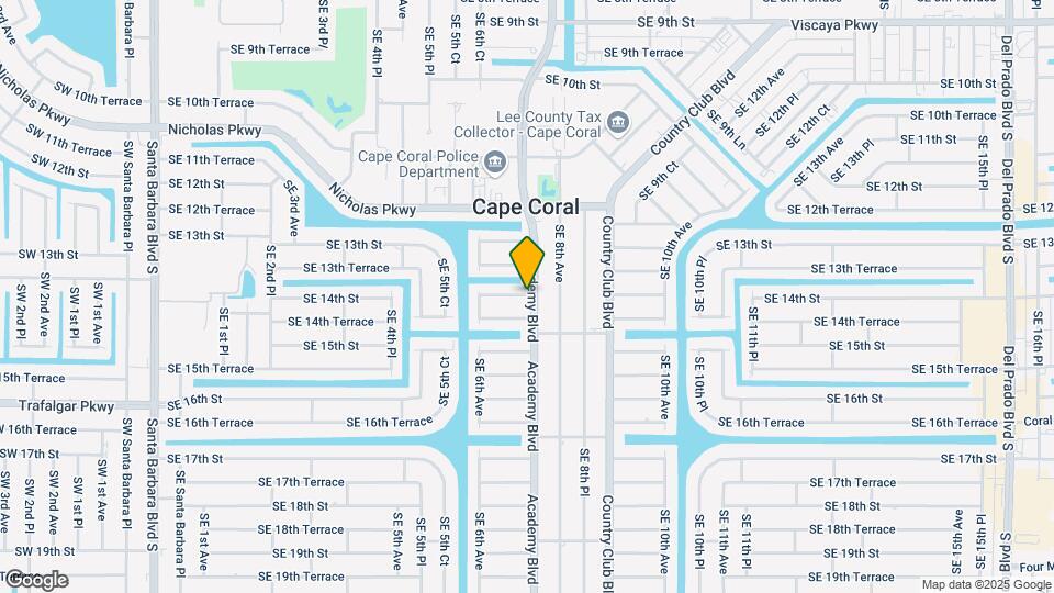 630 SE 14th St Map and Location Details