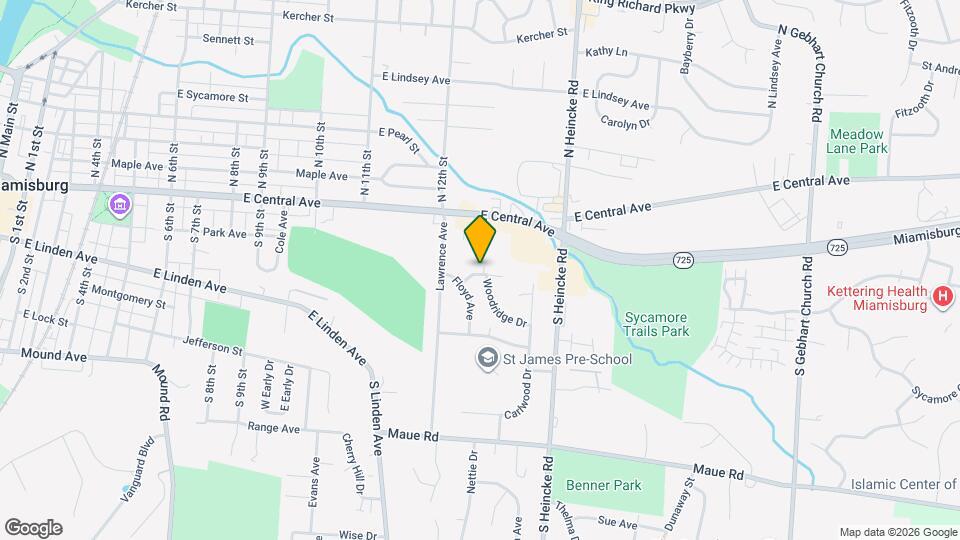 1237 Uhlwood Dr Map and Location Details